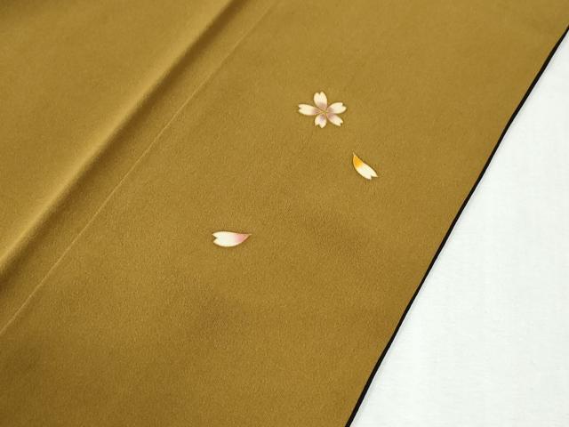 平和屋着物●訪問着 舞桜文 金彩 やまと誂製 正絹 逸品 CABK7324yc