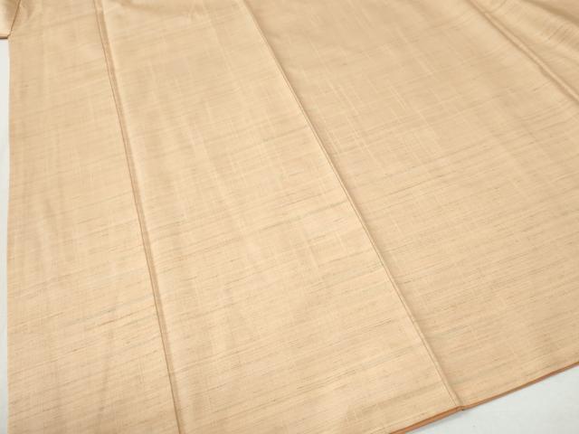 平和屋着物●紅花紬 米沢 霞文 正絹 逸品 CABK7399yc
