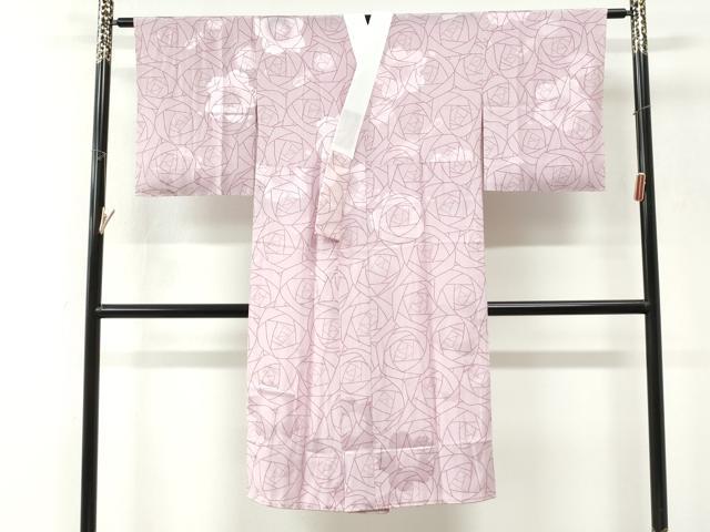平和屋着物●長襦袢 無双仕立て 薔薇尽くし 正絹 逸品 未使用 CABK7401yc