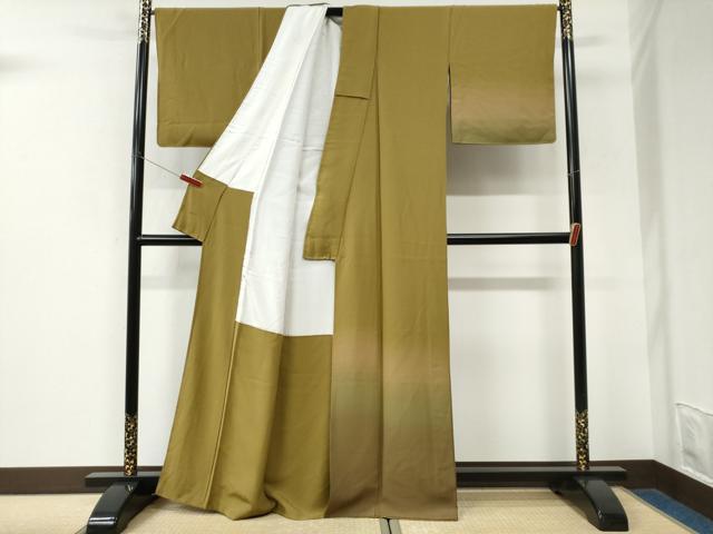 平和屋着物●訪問着 霞文 暈し染め 正絹 逸品 CABK7497yc