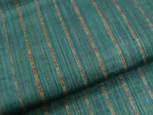 平和屋着物●上質な紬 縞 やまと誂製 正絹 逸品 CABK7515yc