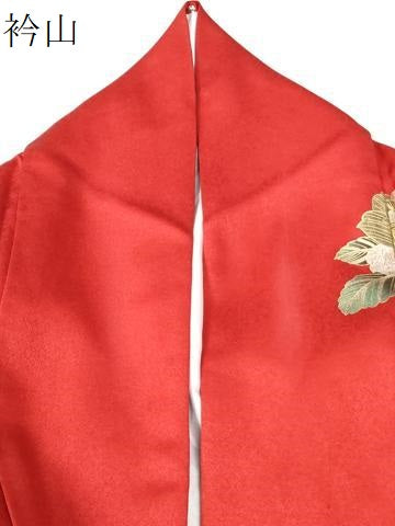 平和屋着物●豪華振袖 鳳凰牡丹花文 金彩 正絹 逸品 CABK7536yc