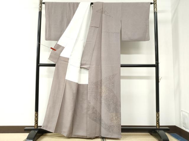 平和屋着物●中国三大刺繍 スワトウ刺繍 総刺繍 訪問着 吉祥花文 金糸 正絹 逸品 CABK7551yc