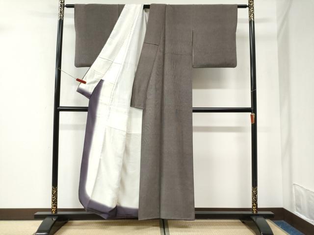 平和屋着物●伝統工芸士 関正三郎 江戸小紋 行儀 正絹 逸品 CABK7592yc