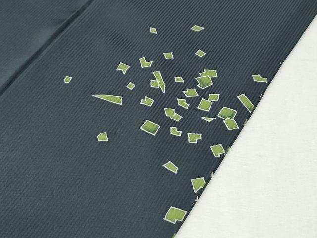平和屋着物●訪問着 作家物 般若 能面 横笛 金彩 正絹 逸品 CABK7600yc