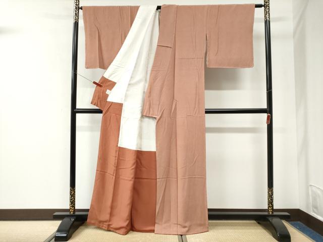 平和屋着物●寺山存男 江戸小紋 鮫小紋柄 正絹 逸品 未使用 CABK7610yc