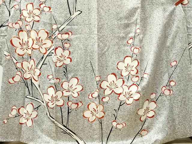 平和屋着物●豪華振袖 駒刺繍 枝梅文 たたき染め 金彩 正絹 逸品 CABK7644yc