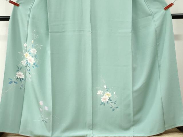 平和屋着物●訪問着 枝花文 金彩 正絹 逸品 未使用 CABK7735yc