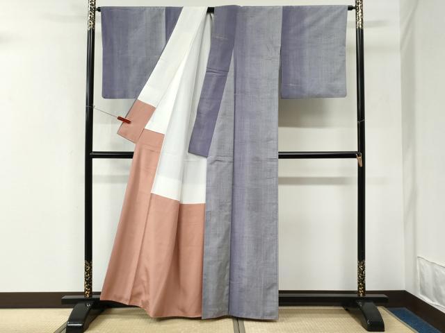 平和屋着物●上質な紬 簪 正絹 逸品 CABK7739yc