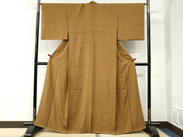 平和屋着物●江戸小紋 立分銅 正絹 逸品 CABK7805yc