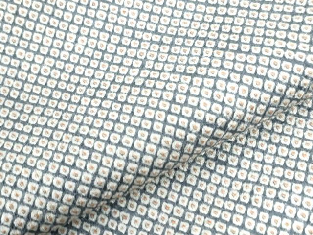 平和屋着物●大変加工の良い総絞り小紋 正絹 逸品 未使用 CABK7828yc