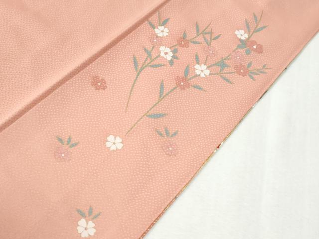 平和屋着物●訪問着 霞雪輪草花文 暈し染め 金彩 正絹 逸品 CABK7834yc