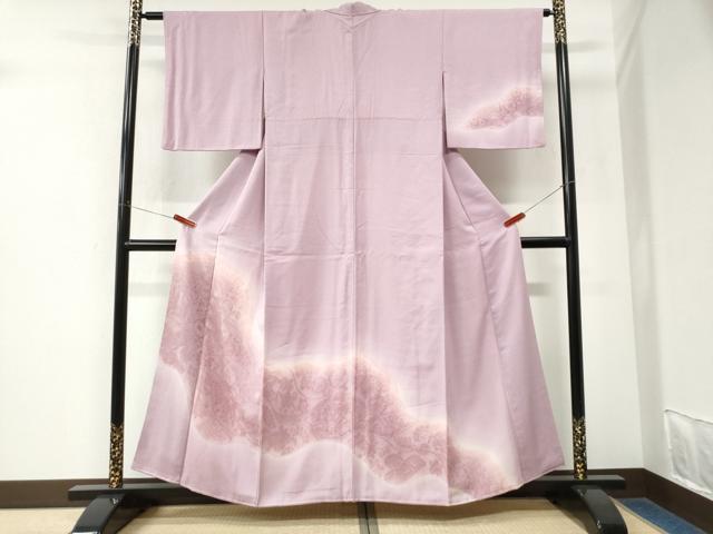 平和屋着物●訪問着 辻が花 暈し染め 正絹 逸品 CABK7950yc