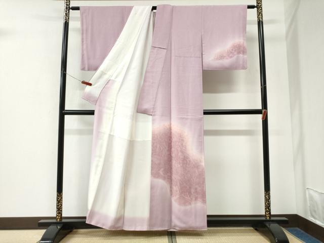 平和屋着物●訪問着 辻が花 暈し染め 正絹 逸品 CABK7950yc