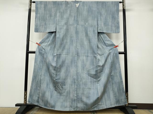 平和屋着物▼上質な小紋 霞間道 正絹 逸品 未使用 CABK8012ut