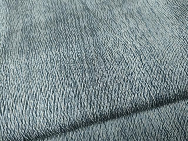 平和屋着物▼上質な小紋 霞間道 正絹 逸品 未使用 CABK8012ut