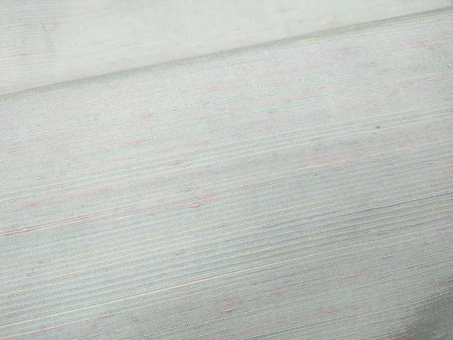 平和屋着物●紅花紬 米沢 新田秀次 白鳳 反端付き 正絹 逸品 CABK8027ut