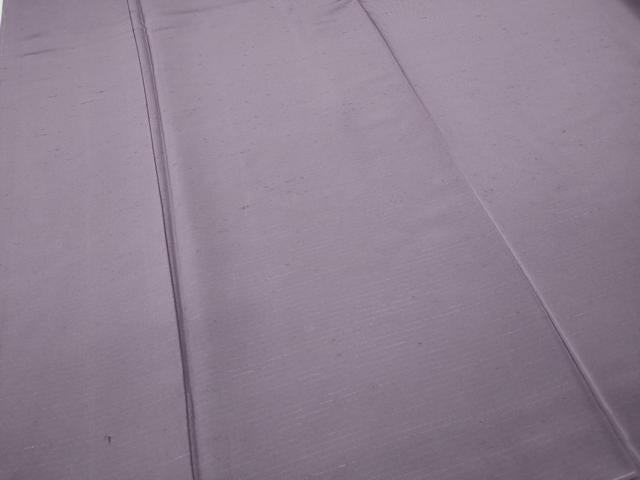 平和屋着物●上質な色無地 浅紫色 ぜんまい糸 正絹 逸品 未使用 CABK8032ut