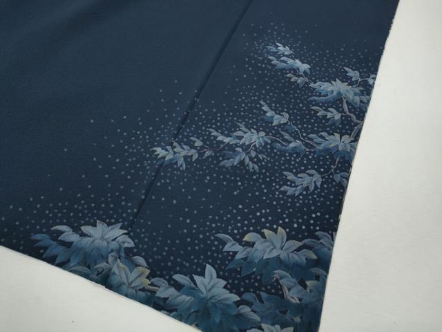 平和屋着物●訪問着 作家物 手描き 松明 人物樹林文 正絹 逸品 CABK8066ut