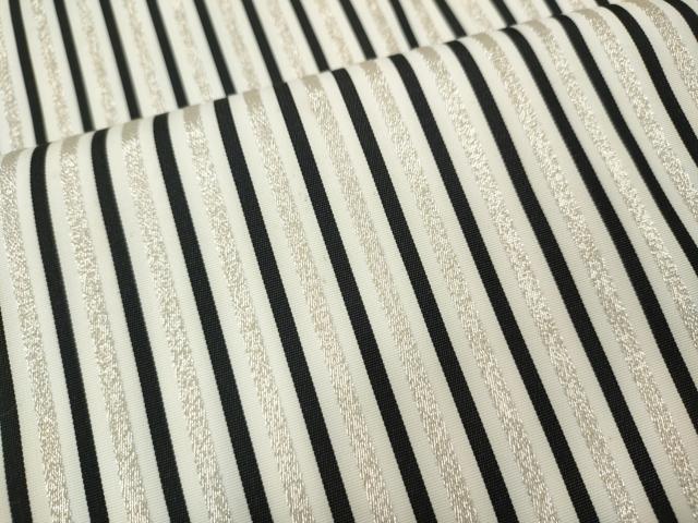 平和屋着物●男性 行灯袴 縞 銀糸 正絹 逸品 CABK8079ut