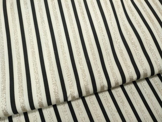 平和屋着物●男性 行灯袴 縞 銀糸 正絹 逸品 CABK8079ut