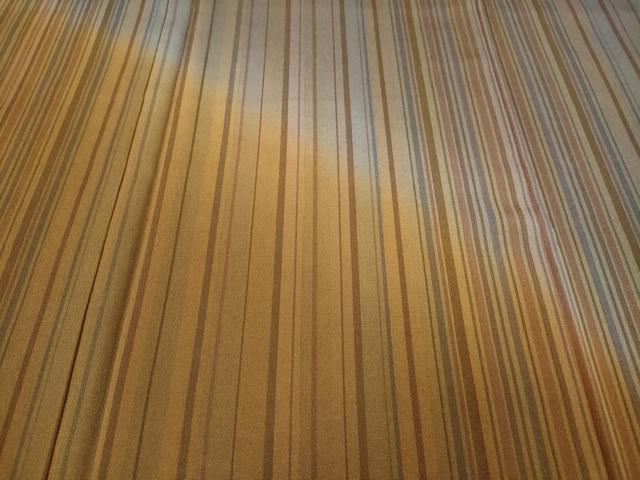 平和屋着物●訪問着 縞 暈し染め 正絹 逸品 CABK8105ut