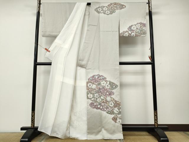 平和屋着物●訪問着 辻が花 絞り 正絹 逸品 CABK8125ut