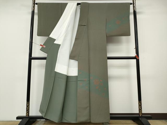 平和屋着物●訪問着 舞花文 正絹 逸品 CABK8194ut
