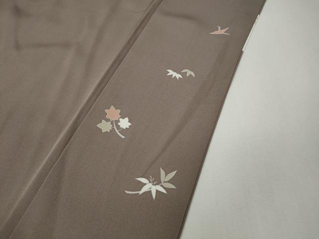 平和屋着物●訪問着 駒刺繍 道長地紙花文 金彩 ロング丈 正絹 逸品 CABK8273ut