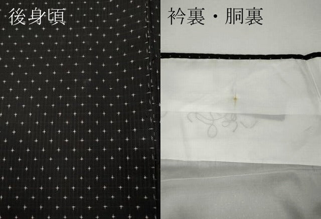 平和屋着物●本場大島紬 一元絣 正絹 逸品 CABK8279ut