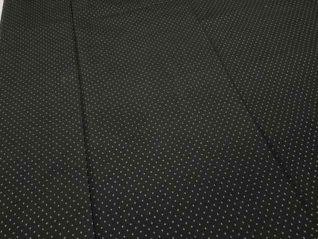 平和屋着物●本場大島紬 一元絣 正絹 逸品 CABK8279ut