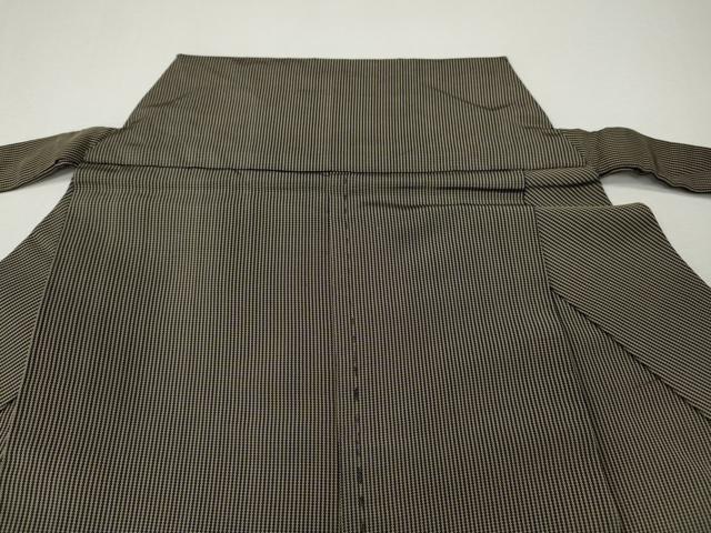 平和屋着物●男性 馬乗り袴 縞 正絹 逸品 CABK8352ut
