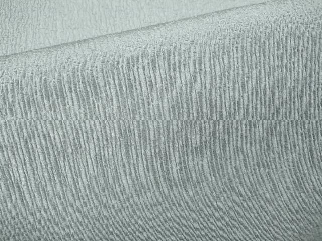 平和屋着物●染色作家 安達華生監修 色無地 霞地紋 秘色色 正絹 逸品 CABK8381ut