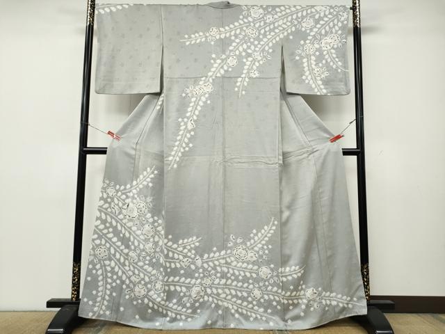 平和屋着物●訪問着 辻が花 絞り 正絹 逸品 CABK8386ut