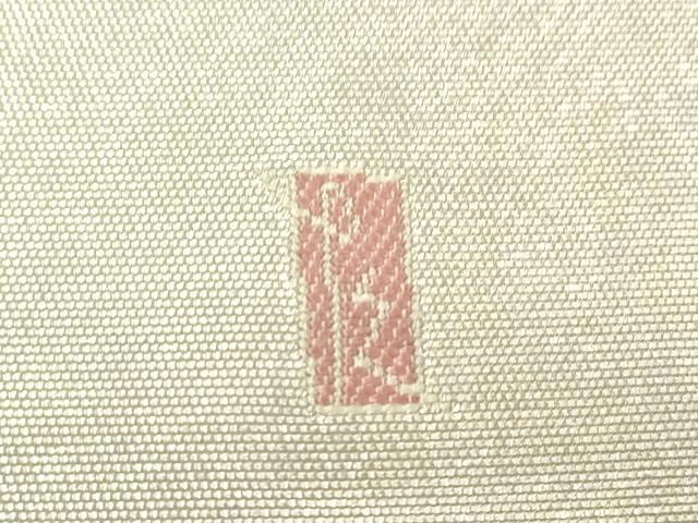平和屋着物●西陣 長嶋成織物 ながしま帯 加賀友禅の巨匠 初代 由水十久 太鼓柄袋帯 風神雷神 瀞銀錦 銀座おゝぎ屋扱い 正絹 CABK8412dy