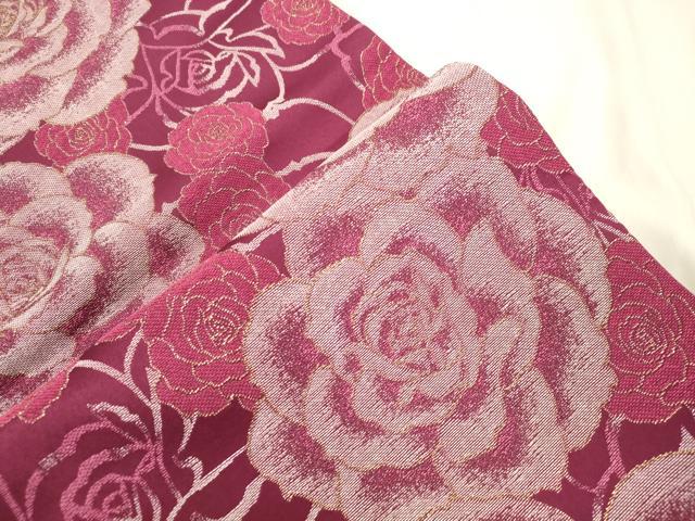 平和屋着物●H・L(アッシュエル) HENRI-LUC CHAPUIS 全通柄袋帯 薔薇 金糸 CABK8500dy