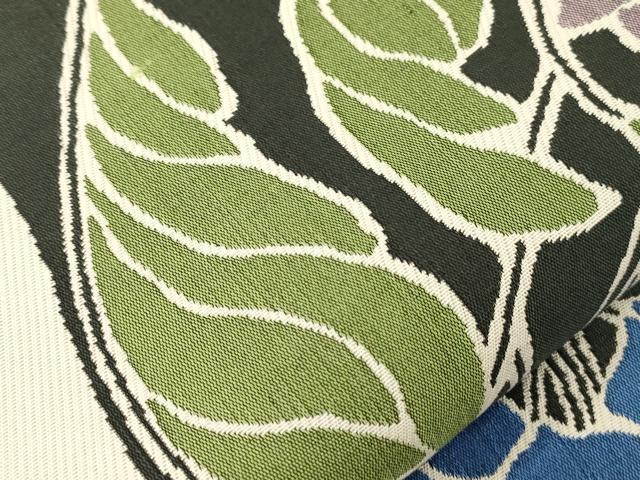 平和屋着物●六通柄袋帯 枝垂れ花文 正絹 逸品 CABK8503dy