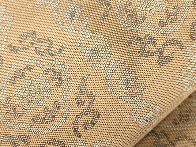 平和屋着物●両面 全通柄袋帯 ゆい夢 動物花文 正絹 逸品 CABK8634dy