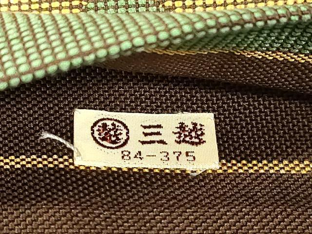 平和屋着物●六通柄 本袋帯 菱繋文 三越扱い 正絹 逸品 CABK8670dy