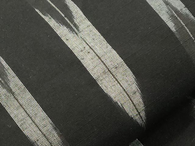 平和屋着物●両面 半幅帯 紬地 蜘蛛絞り 正絹 逸品 CABK8724dy