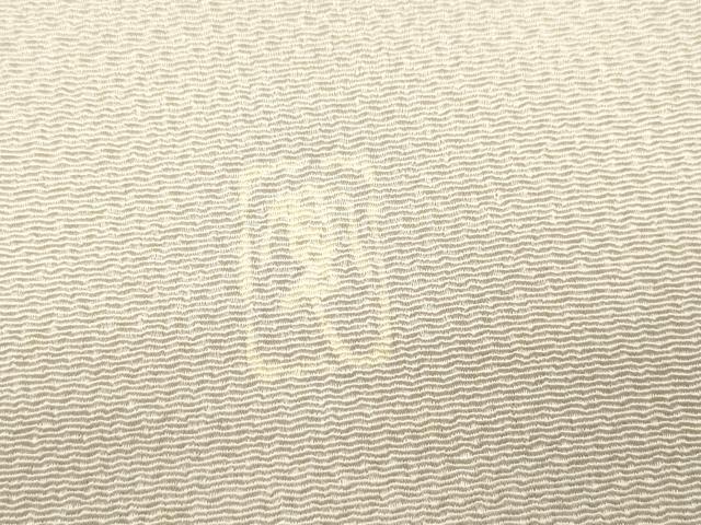 平和屋着物●人間国宝 中村勝馬師事 日本工芸会正会員 高橋寛 九寸名古屋帯 刺繍 型染め 草木文 金彩 鬼しぼ縮緬 正絹 逸品 CABK8780dy