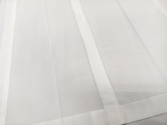 平和屋着物*夏物 長襦袢 変わり絽 白色 洗える着物 未使用 CABK8884xi