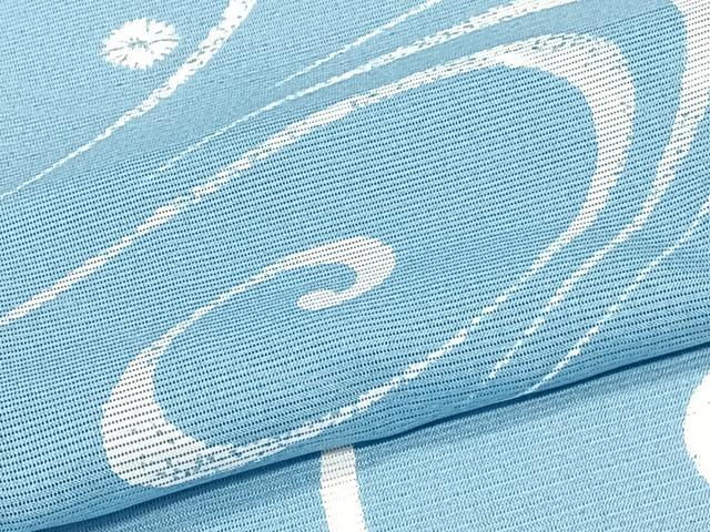 平和屋着物*夏物 小紋 絽 流水文 洗える着物 CABK8910xi