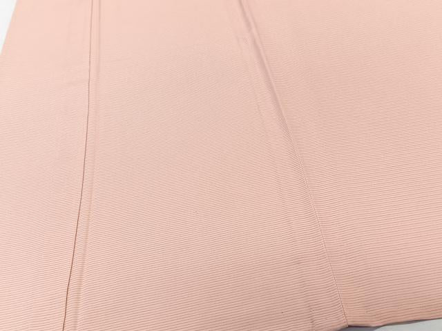 平和屋着物*夏物 色無地 絽 珊瑚色 正絹 逸品 未使用 CABK8920xi