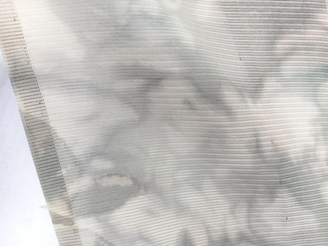 平和屋着物*夏物 小紋 絽 舞蝶文 正絹 逸品 CABK8979xi