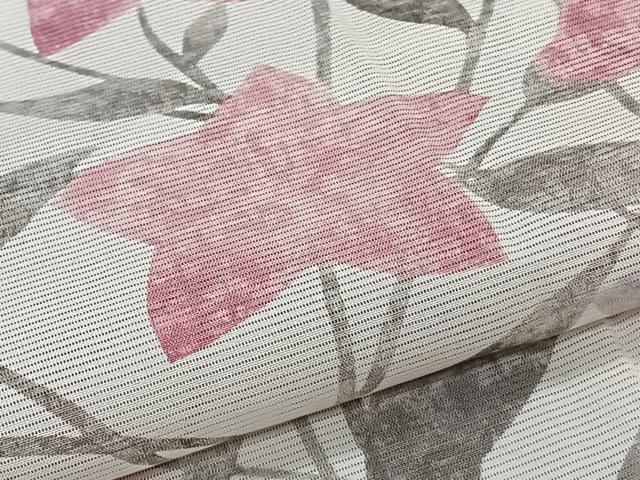 平和屋着物*夏物 訪問着 絽 ろうけつ染め 枝草花文 正絹 逸品 CABK8989xi