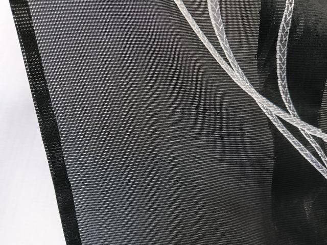 平和屋着物*夏物 訪問着 絽 絵巻花文 黒地 洗える着物 CABK9005xi
