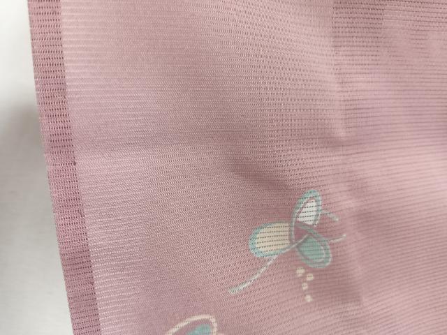 平和屋着物*夏物 小紋 絽 抽象文様 洗える着物 CABK9011xi