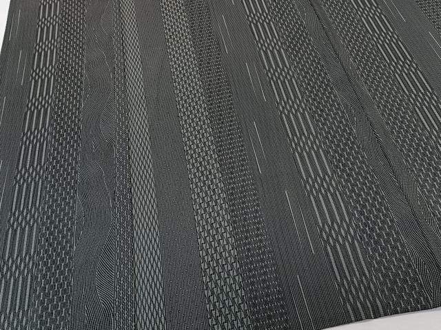 平和屋着物*夏物 江戸小紋 絽 間道 正絹 逸品 CABK9062xi