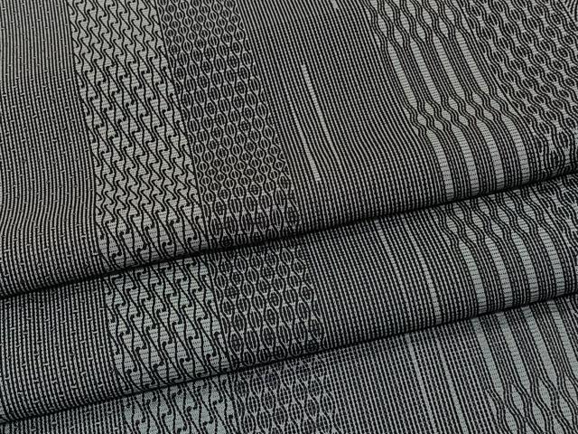 平和屋着物*夏物 江戸小紋 絽 間道 正絹 逸品 CABK9062xi